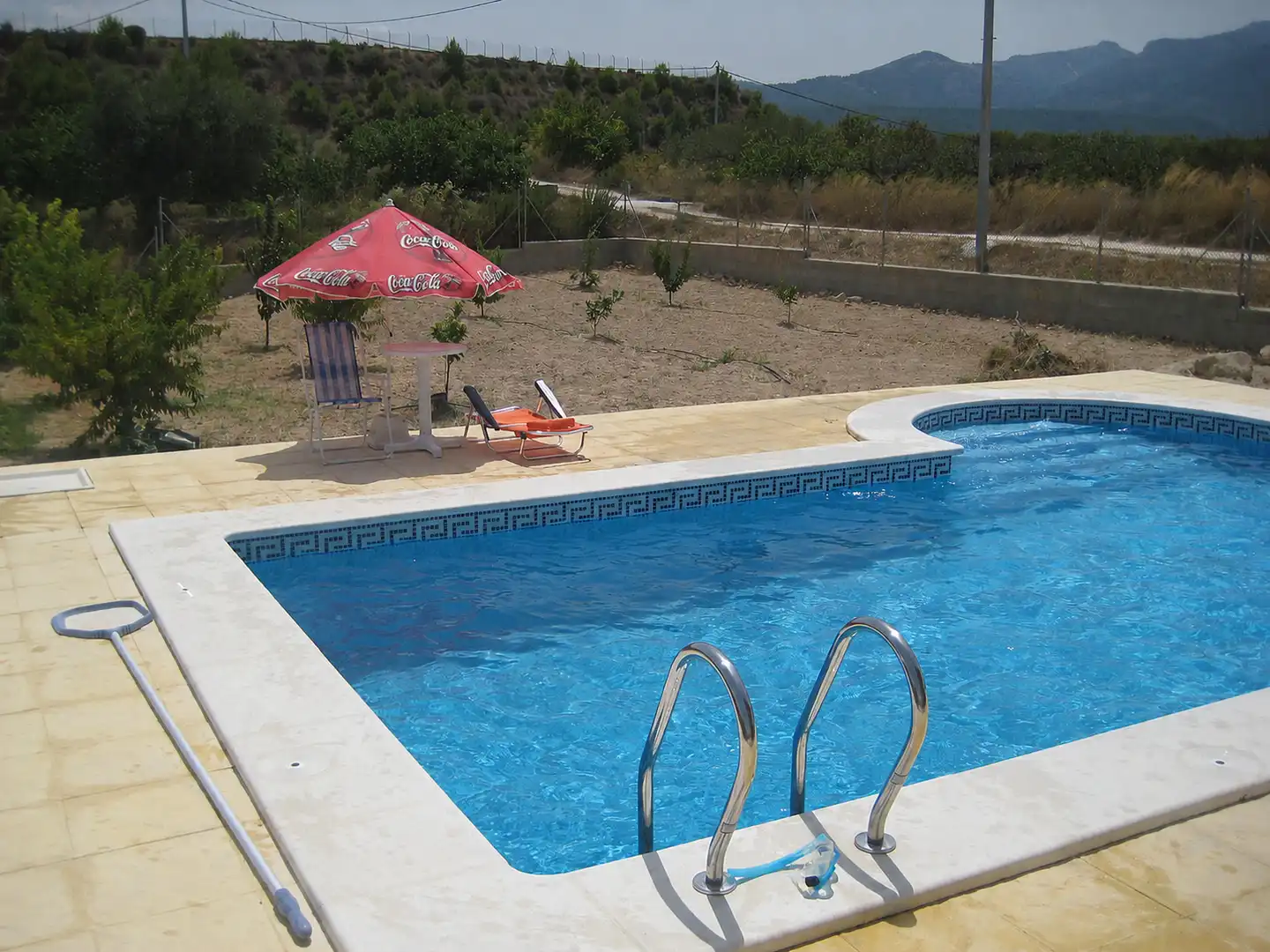 Piscina de Finca rústica en venda en Pliego amb Jardí privat, Terrassa i Traster