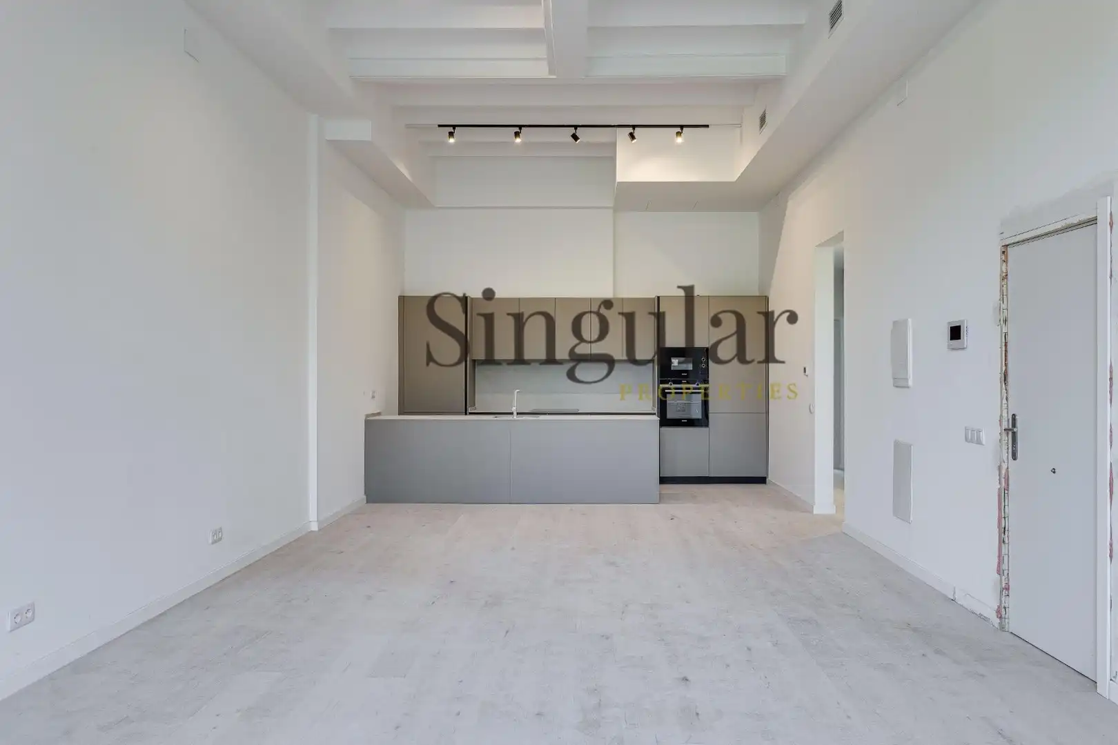 Sala de estar de Ático en venta en Barcelona con Aire acondicionado, Calefacción y Terraza