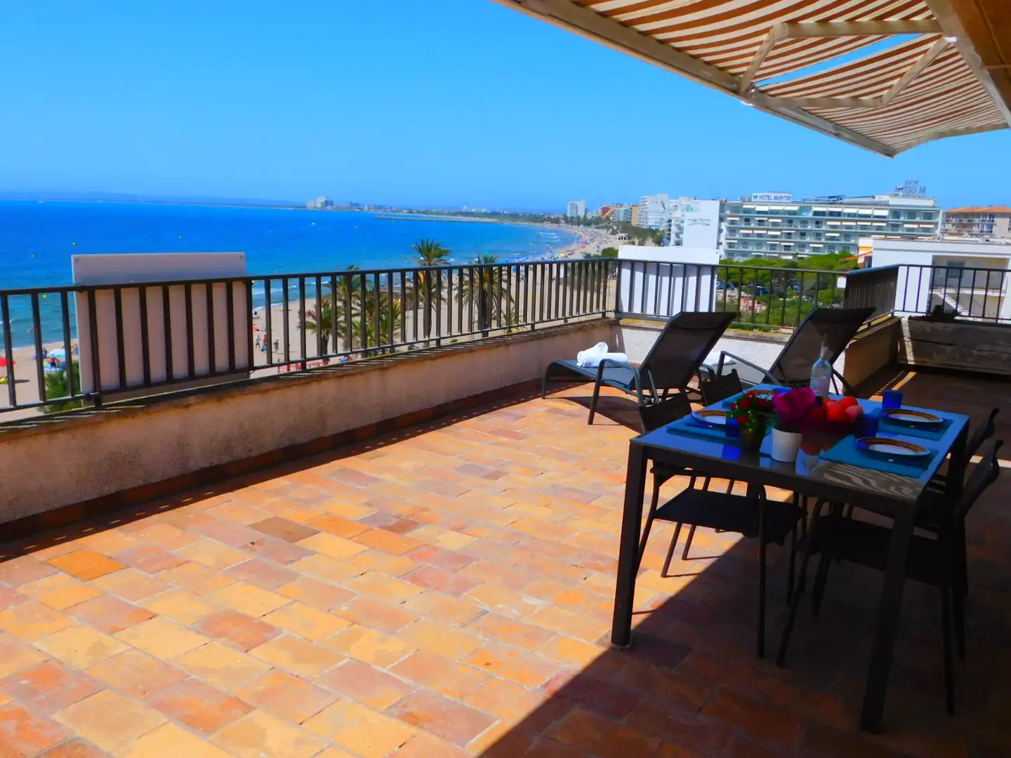Terrace of Attic for sale in Roses  with Air Conditioner, Heating and Terrace