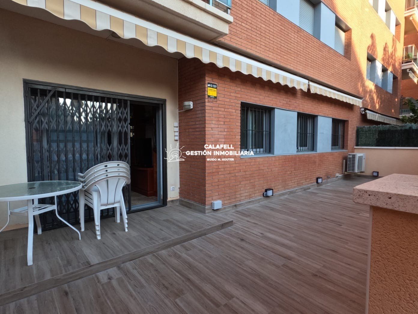 Terrasse von Wohnung zum Verkauf in Calafell mit Klimaanlage, Heizung und Terrasse