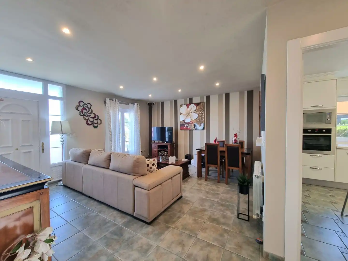 Sala de estar de Casa o chalet en venta en Carreño con Jardín privado y Trastero