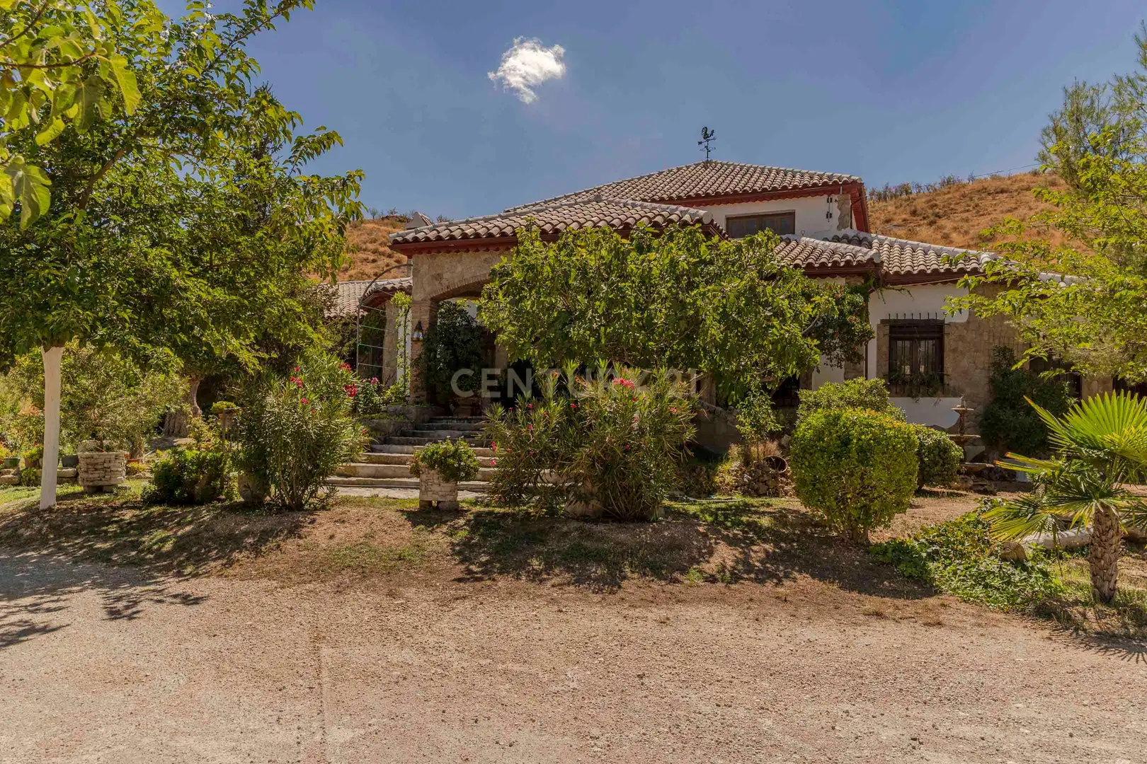 Vista exterior de Casa o chalet en venta en Huelma con Jardín privado y Sauna