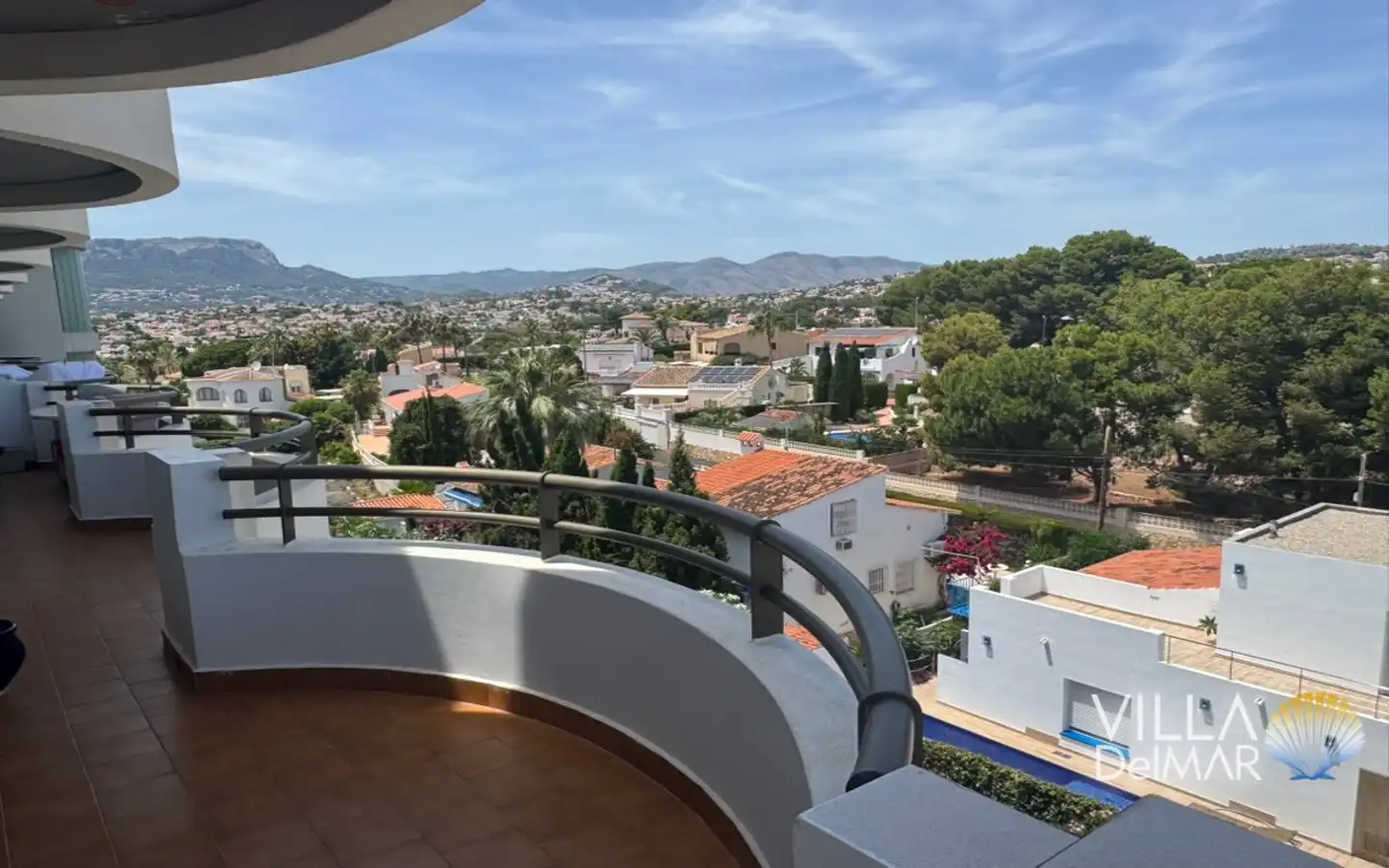 Terrassa de Apartament en venda en Calpe / Calp amb Aire condicionat, Calefacció i Terrassa