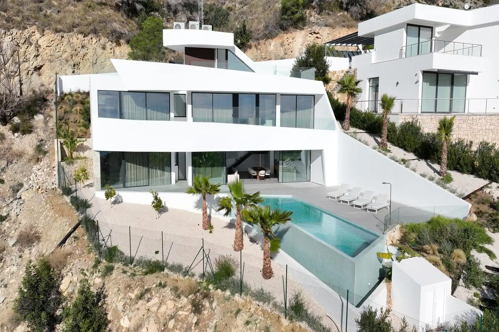 Exterior view of Houses for sale in Altea  with Air Conditioner, Heating and Terrace