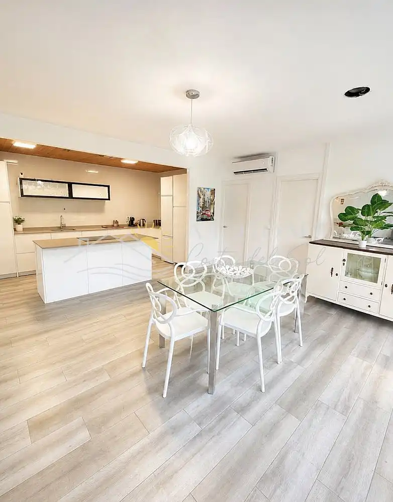 Dining room of Houses for rent in Nerja  with Terrace, Swimming Pool and Oven