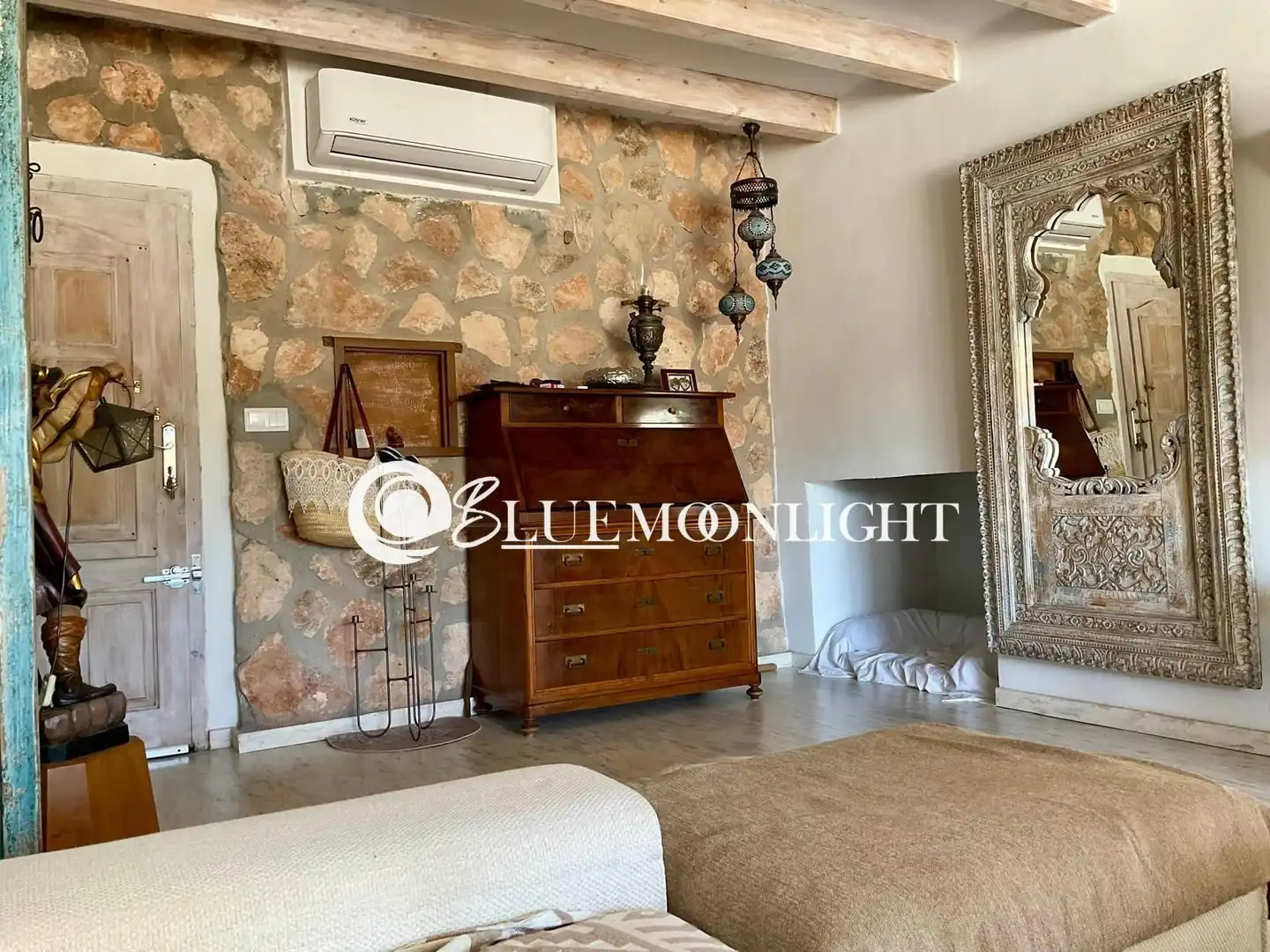 Living room of Houses for sale in Càlig  with Air Conditioner, Heating and Swimming Pool