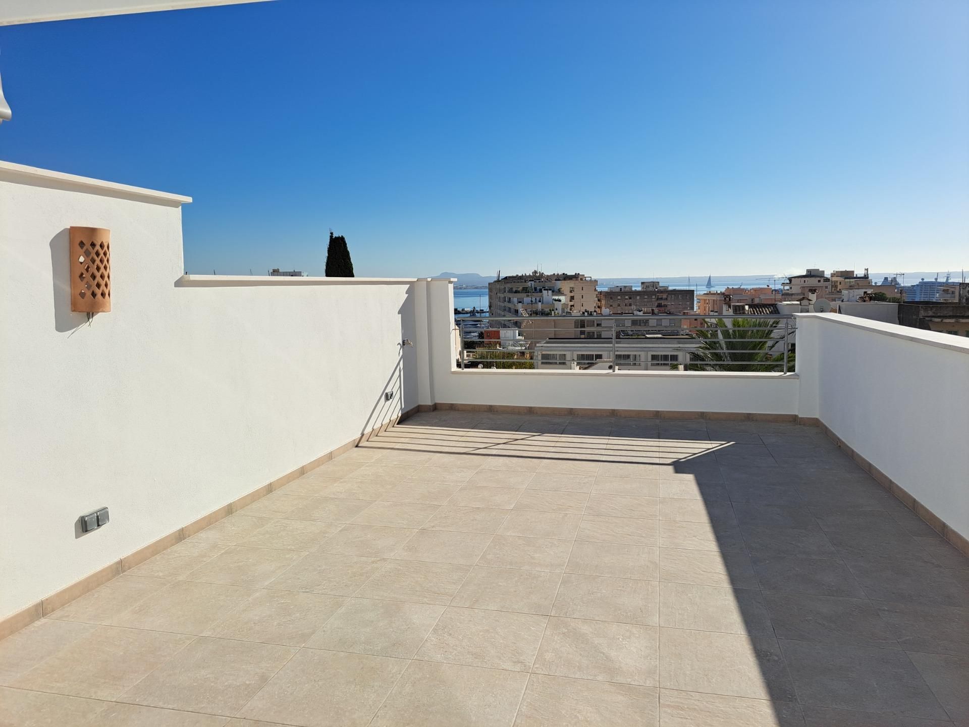 Terrace of Attic to rent in  Palma de Mallorca  with Terrace and Balcony