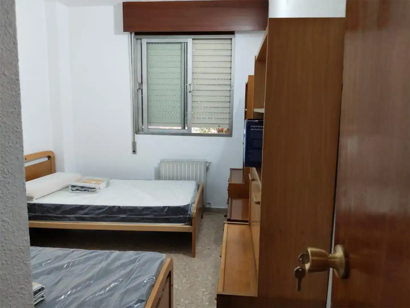 Bedroom of Flat for rent in  Madrid Capital
