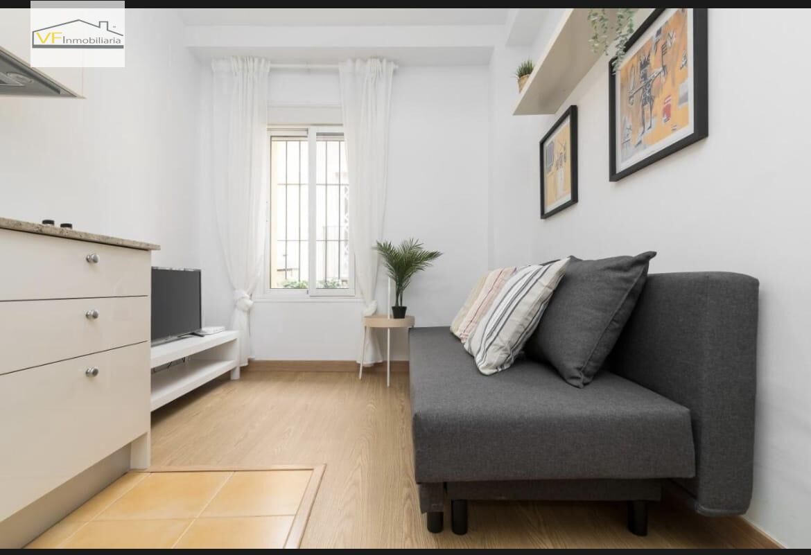 Sala d'estar de Apartament en venda en Málaga Capital amb Aire condicionat