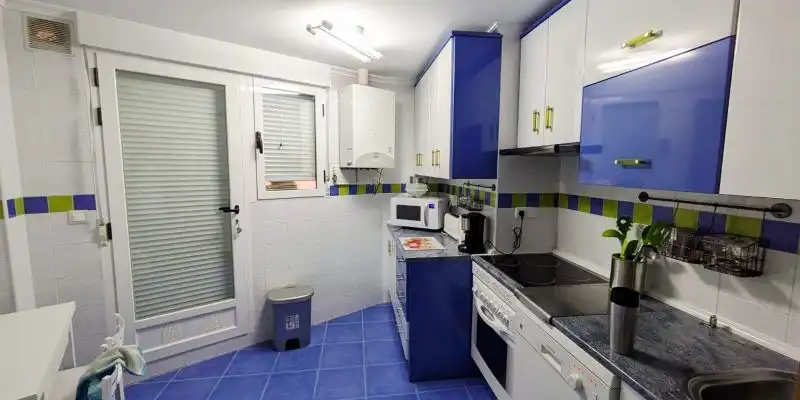 Kitchen of Flat for sale in Quintanar de la Orden  with Terrace, Furnished and Balcony