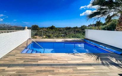 Swimming pool of House or chalet for sale in La Nucia  with Air Conditioner, Terrace and Storage room