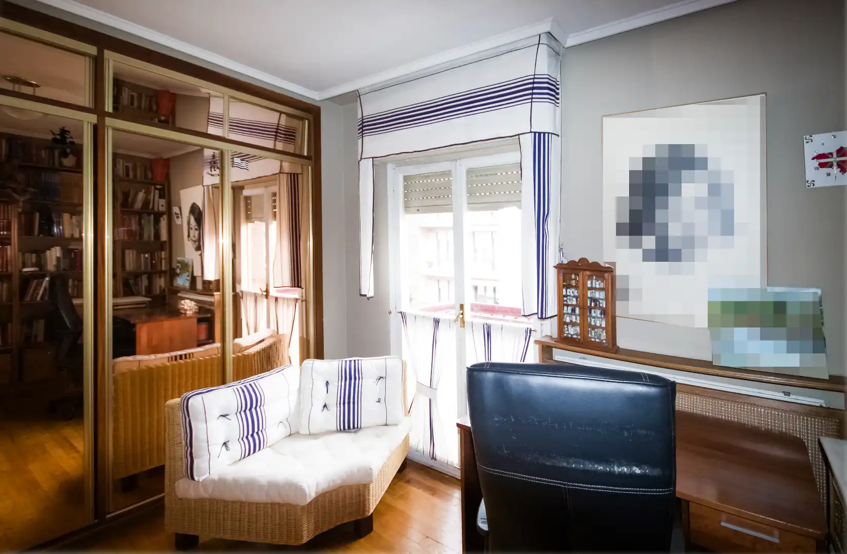 Sala de estar de Piso en venta en Ibarra con Calefacción, Trastero y Amueblado