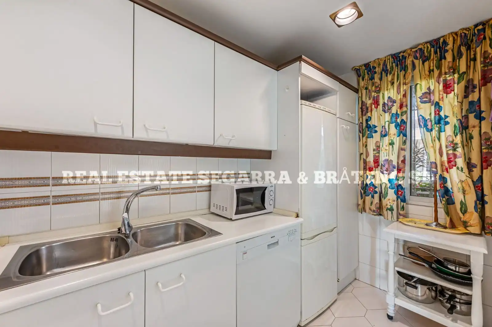 Cuina de Apartament en venda en Mijas amb Aire condicionat, Terrassa i Moblat
