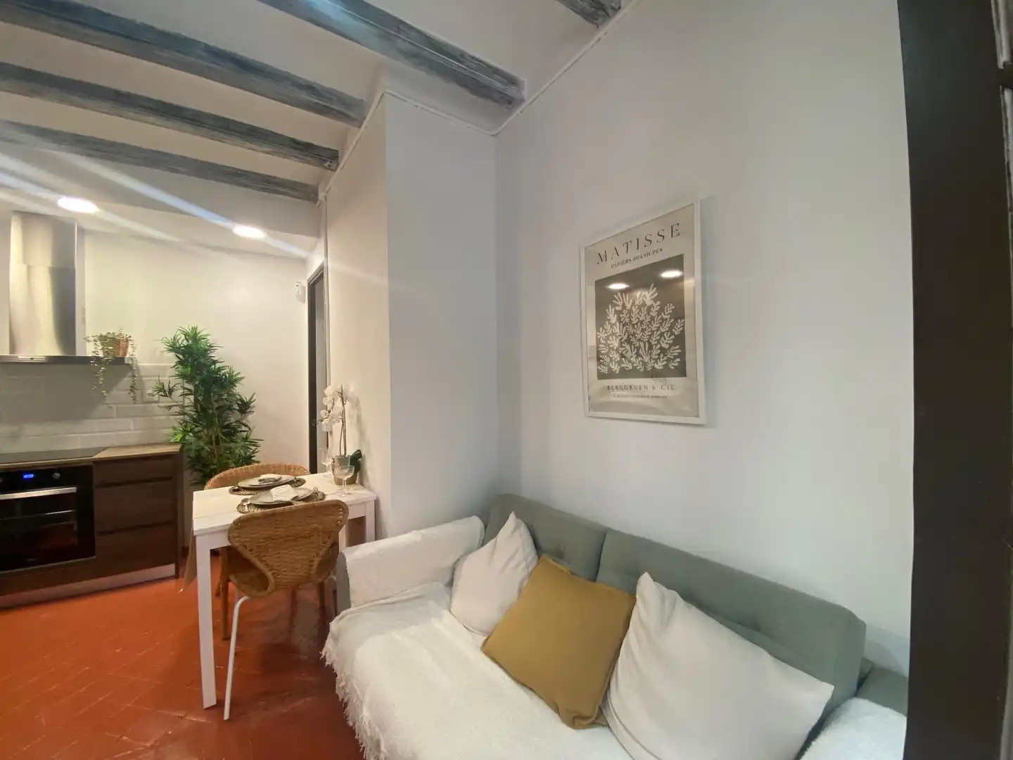 Sala de estar de Piso en venta en Barcelona con Terraza y Balcón