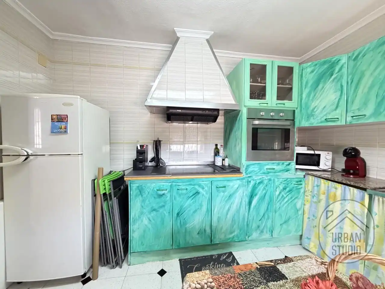 Kitchen of Houses for sale in Tibi  with Air Conditioner, Heating and Private garden