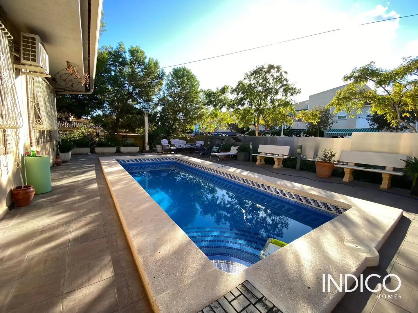 Swimming pool of Houses for sale in San Vicente del Raspeig / Sant Vicent del Raspeig  with Air Conditioner, Heating and Terrace