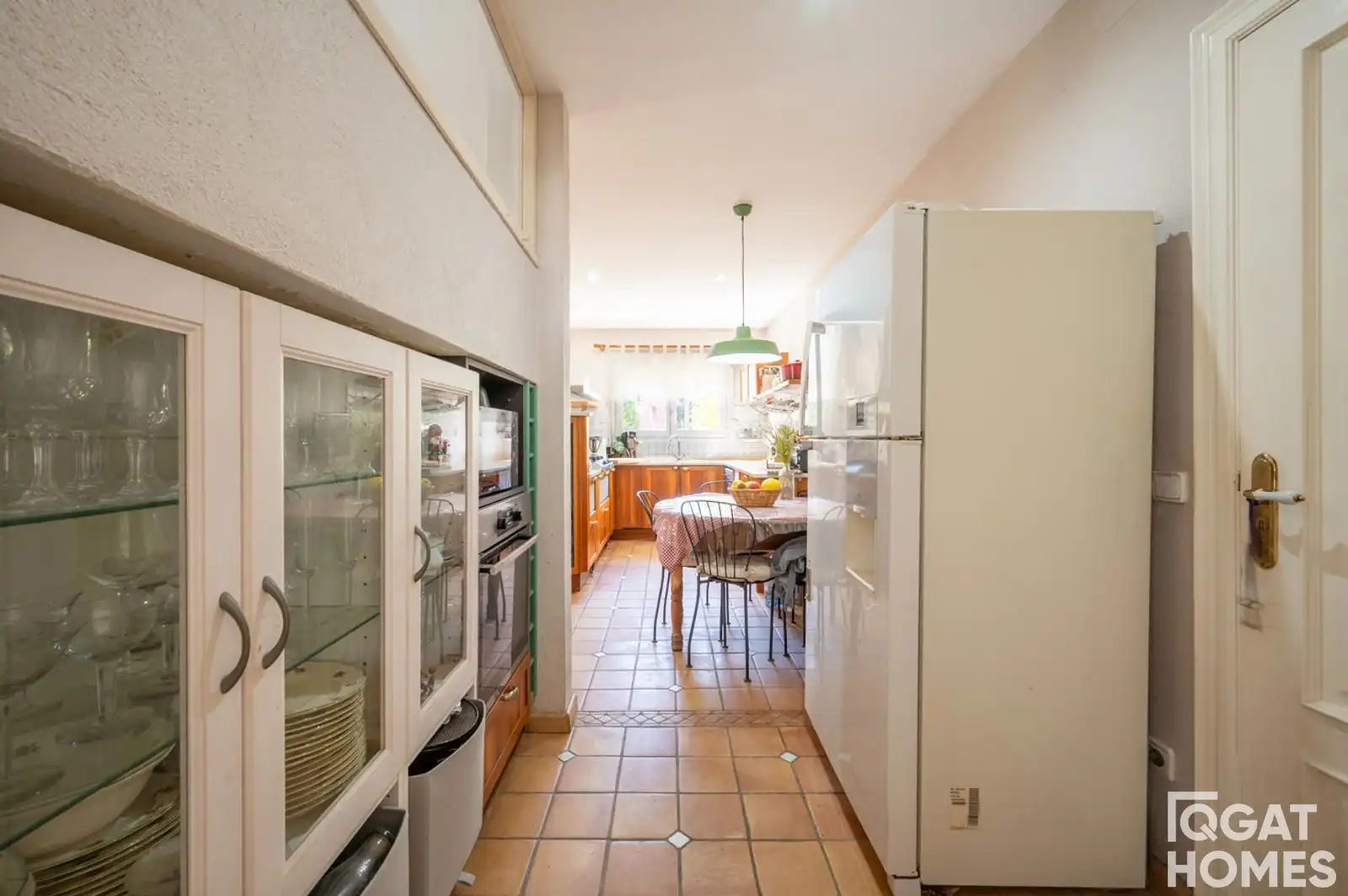 Cuina de Casa o xalet en venda en Rubí amb Calefacció, Terrassa i Traster
