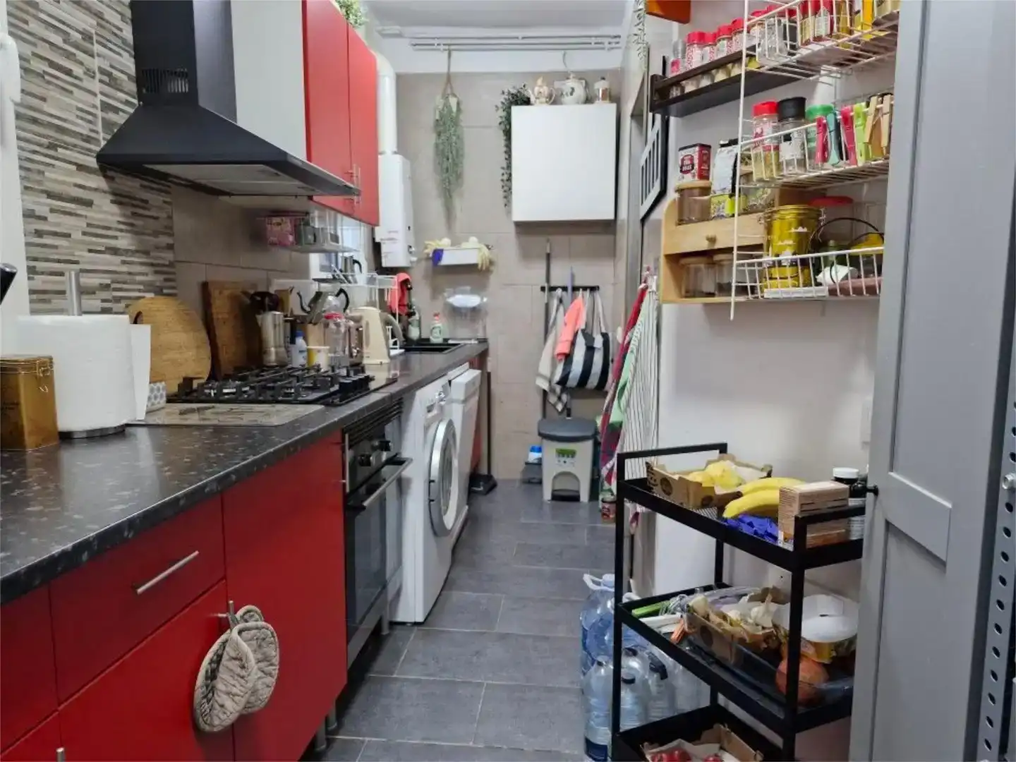 Cuina de Pis en venda en  Barcelona Capital amb Aire condicionat i Balcó
