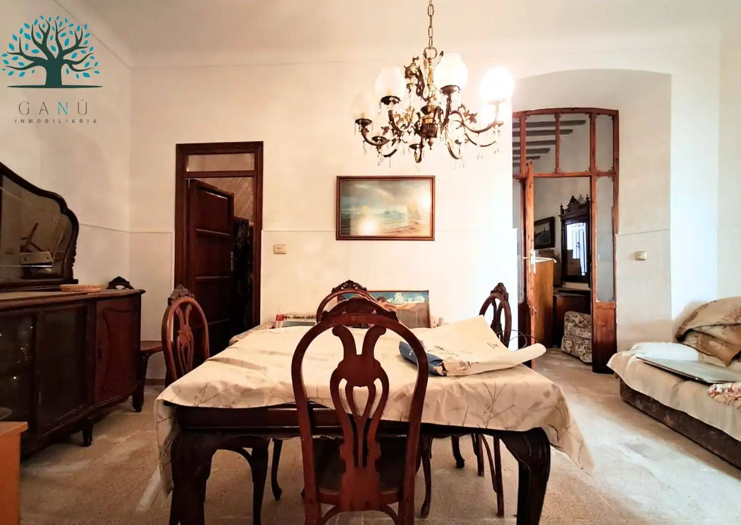 Dining room of Houses for sale in Mazarrón Casco Urbano