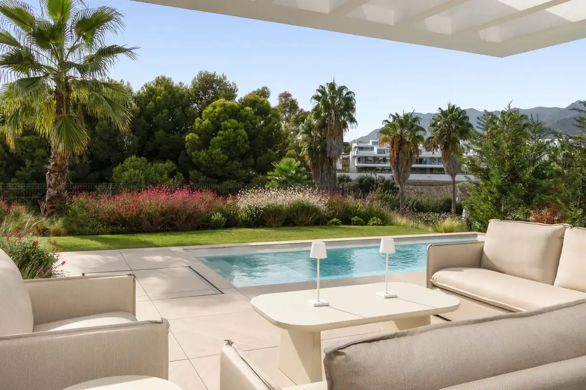 Terrassa de Casa o xalet en venda en Marbella amb Terrassa i Piscina