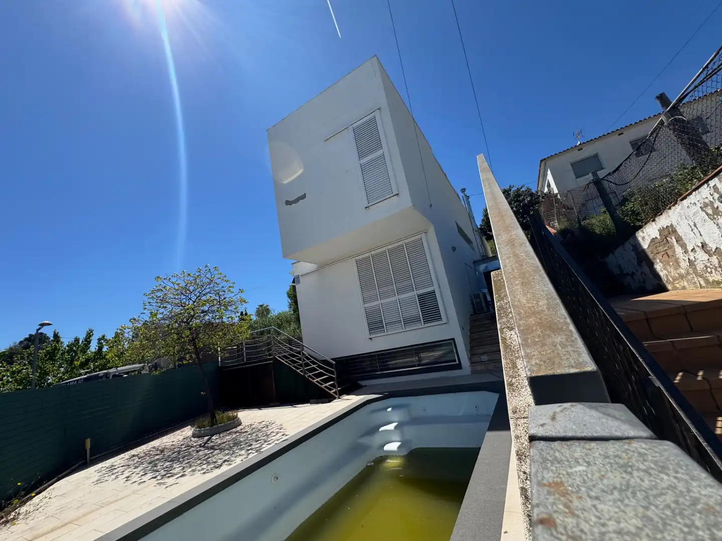 Vista exterior de Casa o chalet en venta en Pineda de Mar con Calefacción, Jardín privado y Parquet