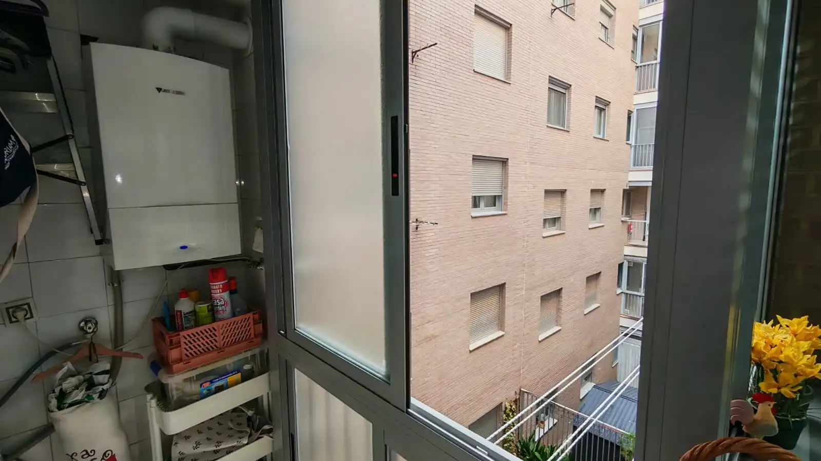 Balcony of Flat for sale in Guadalajara  with Air Conditioner, Heating and Terrace