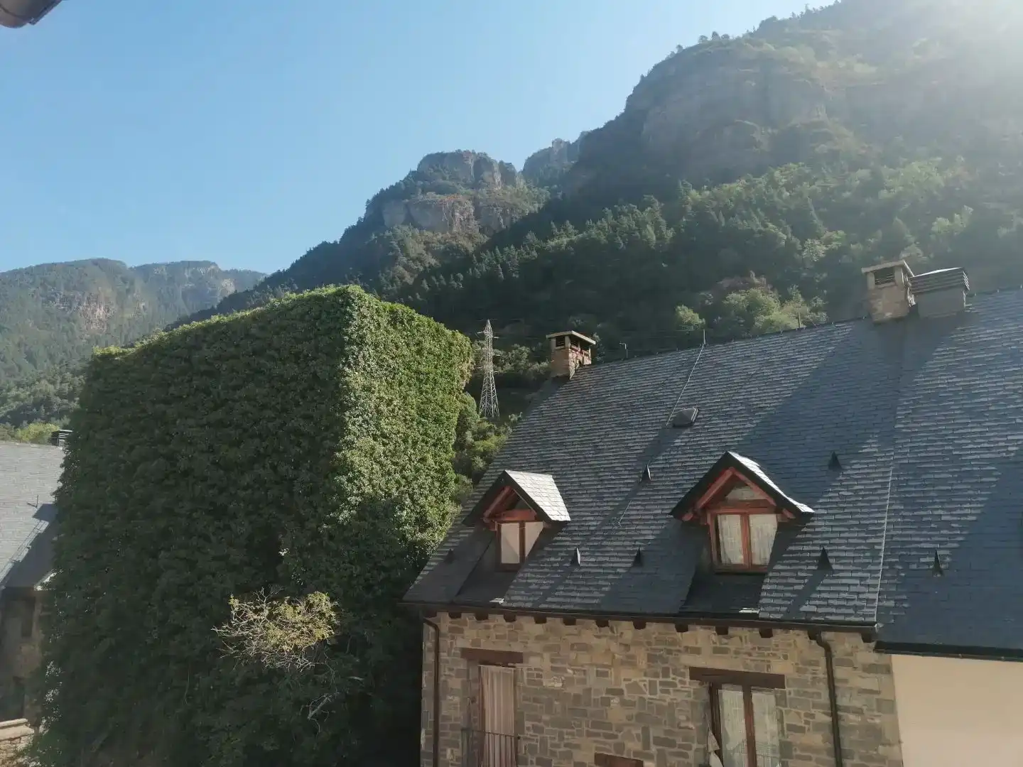 Vista exterior de Pis en venda en Canfranc