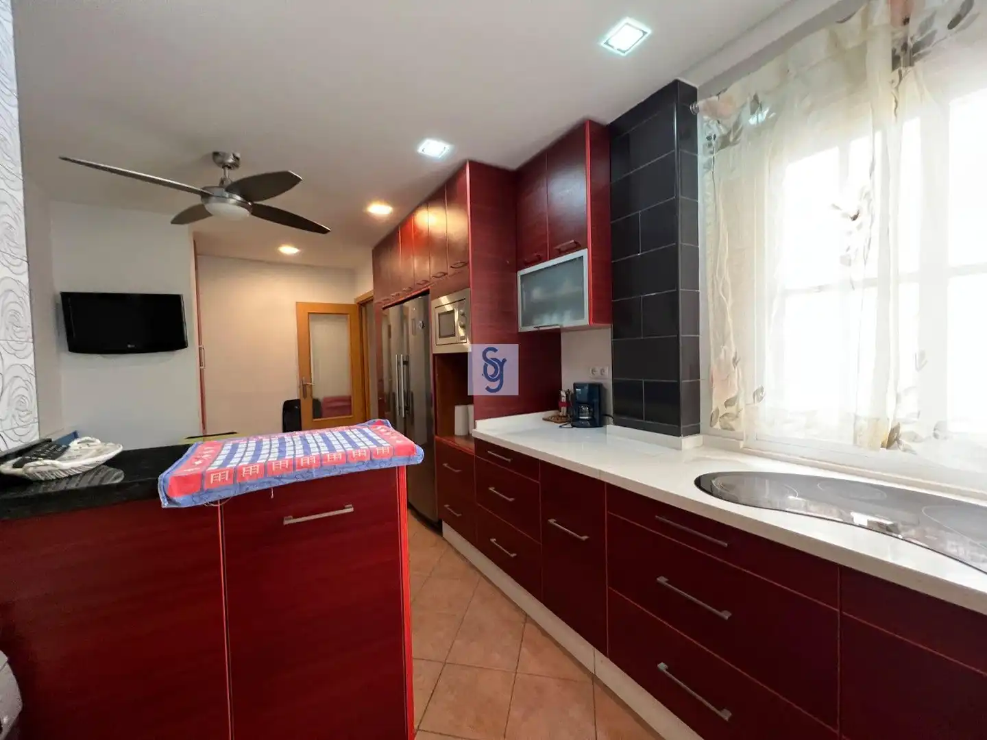Cocina de Piso en venta en Málaga con Aire acondicionado, Amueblado y Lavadora