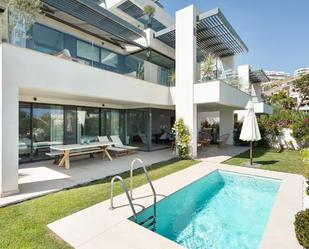 Garden of Planta baja to rent in Benahavís  with Air Conditioner, Heating and Private garden