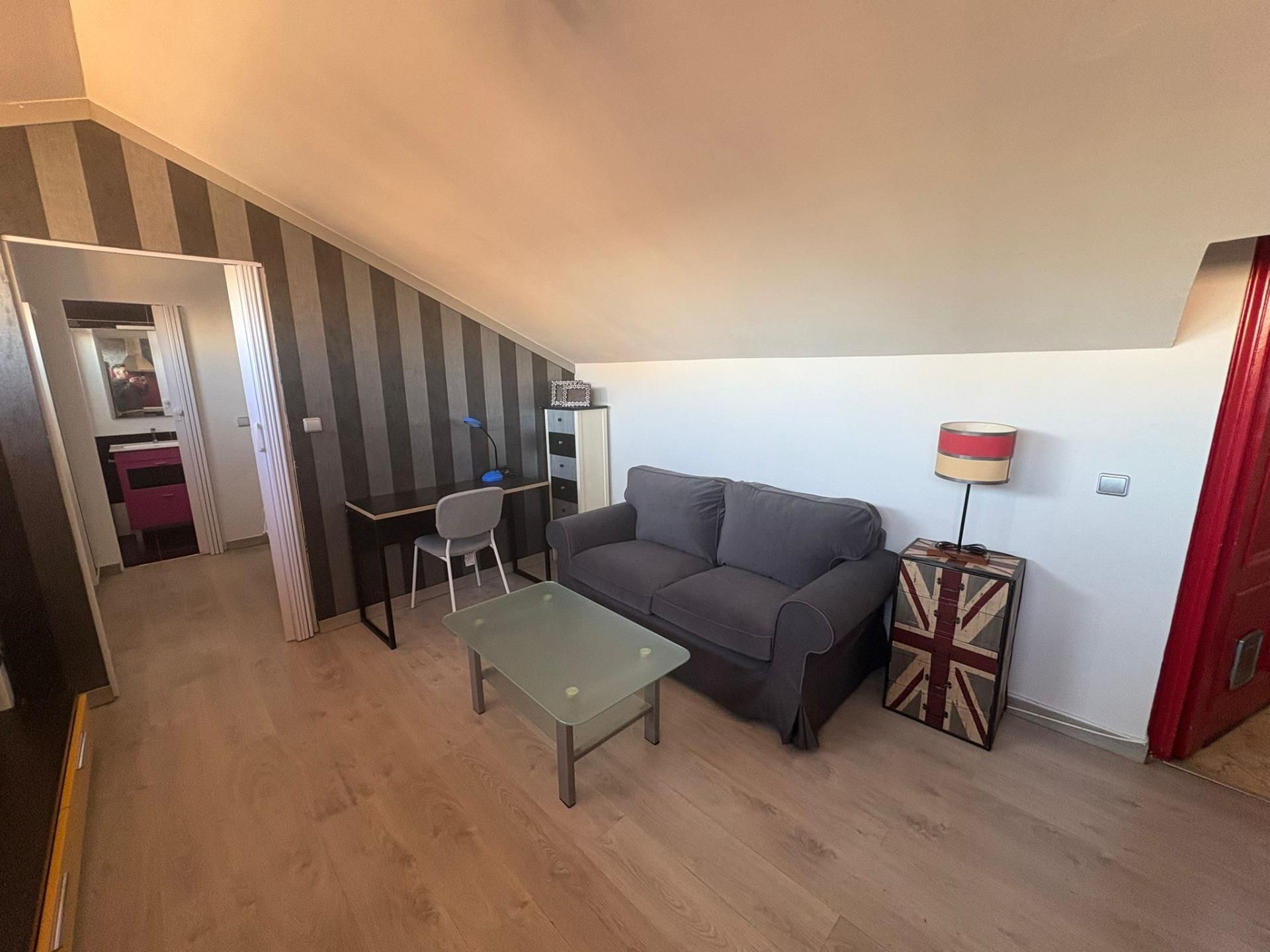 Sala de estar de Apartamento de alquiler en Valladolid Capital con Aire acondicionado y Calefacción