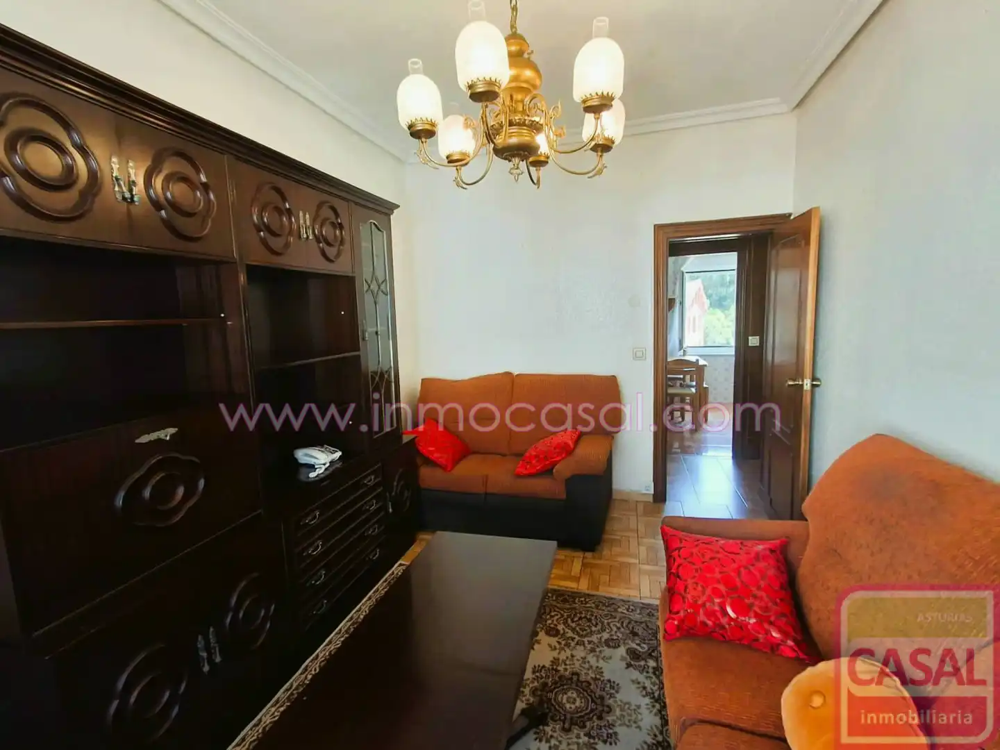 Wohnzimmer von Wohnung zum Verkauf in Castrillón mit Möbliert