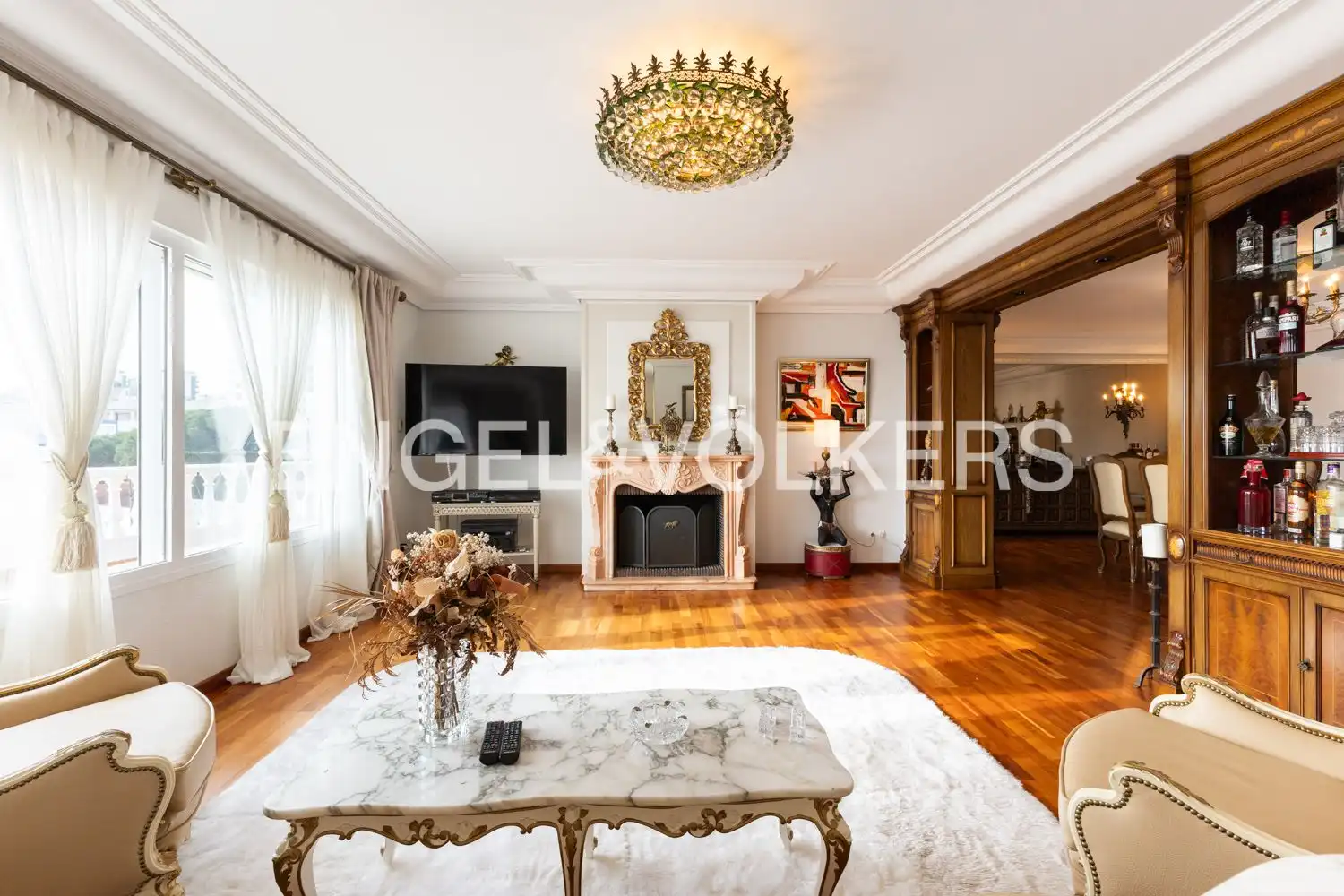 Sala d'estar de Casa o xalet en venda en Oropesa del Mar / Orpesa amb Aire condicionat, Calefacció i Jardí privat