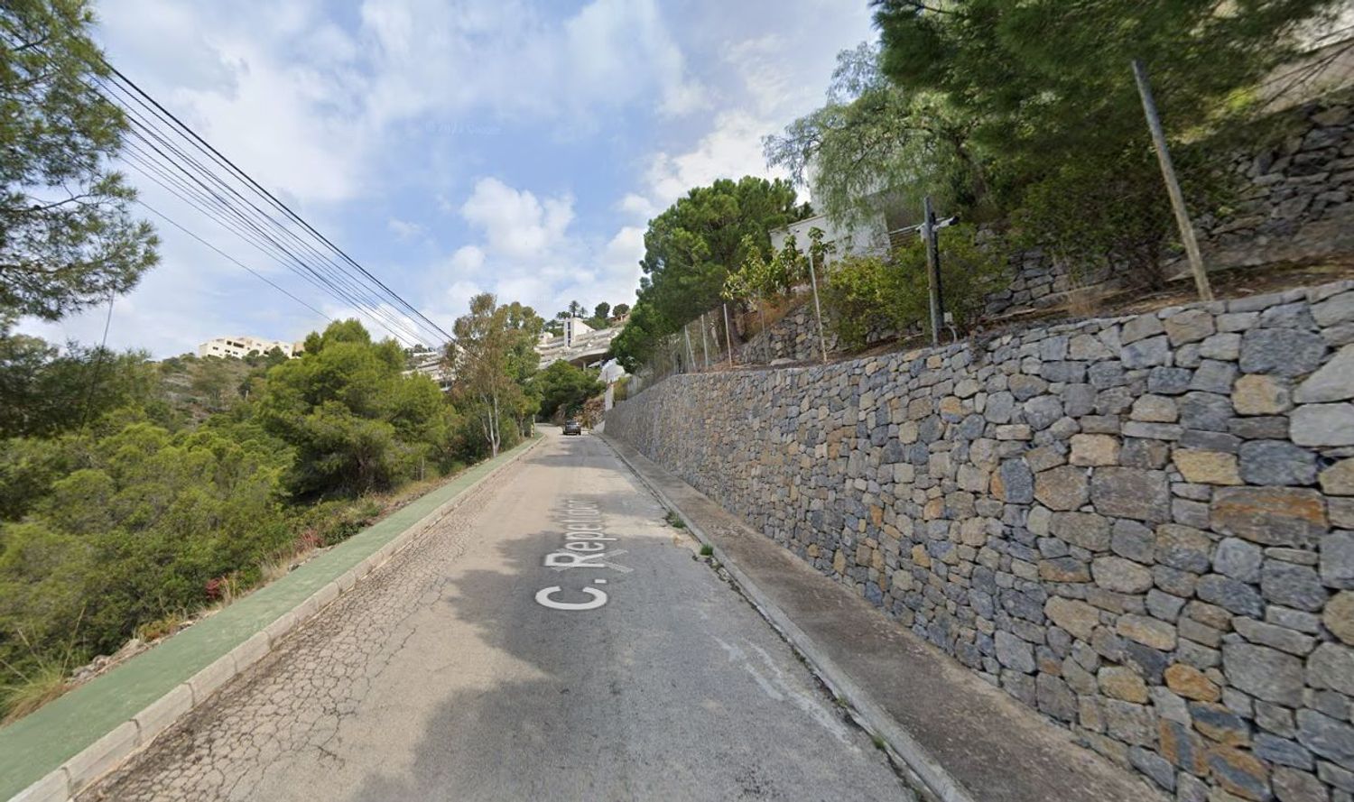 Vista exterior de Piso en venta en Altea