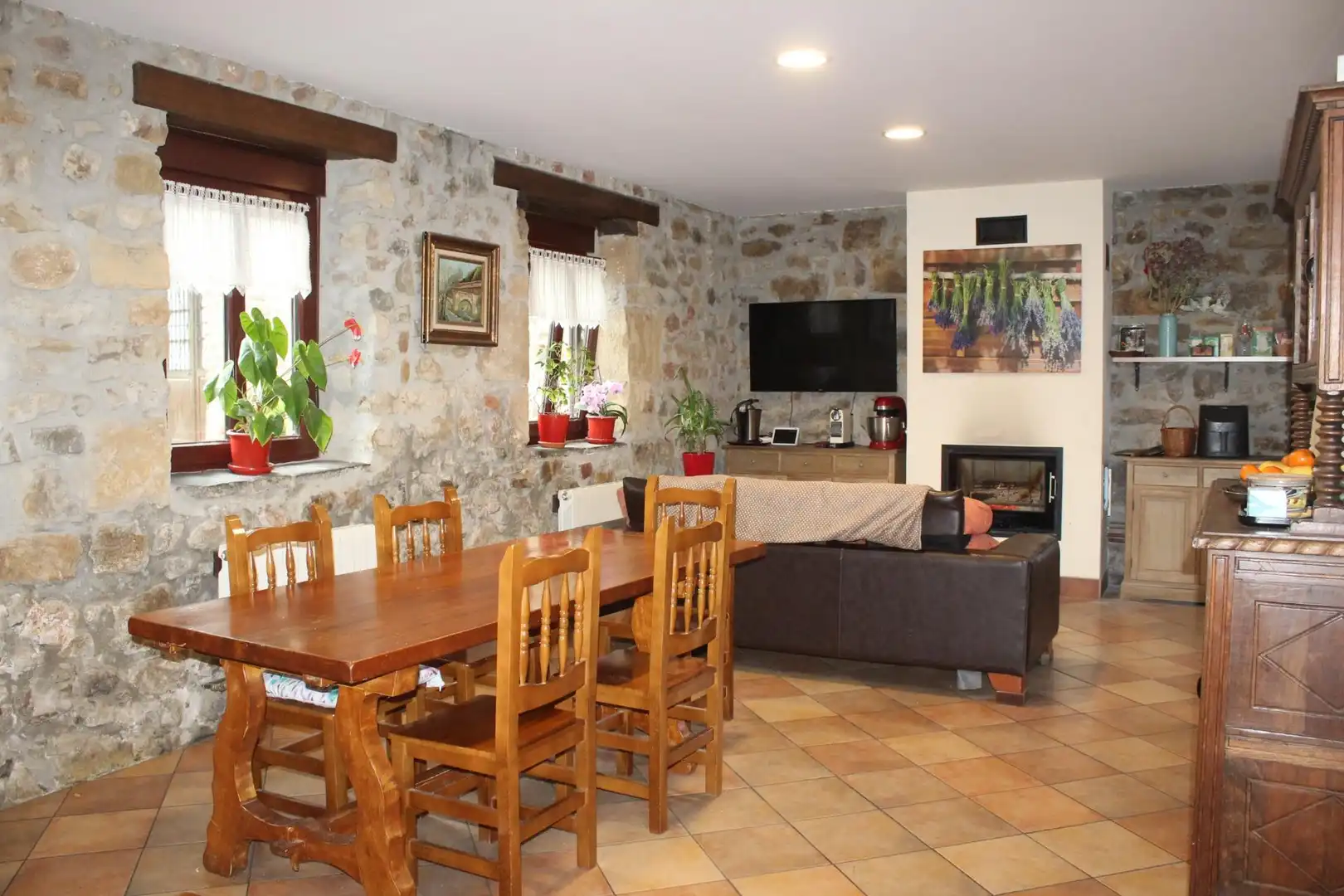 Comedor de Casa o chalet en venta en Donostia - San Sebastián  con Calefacción, Jardín privado y Terraza