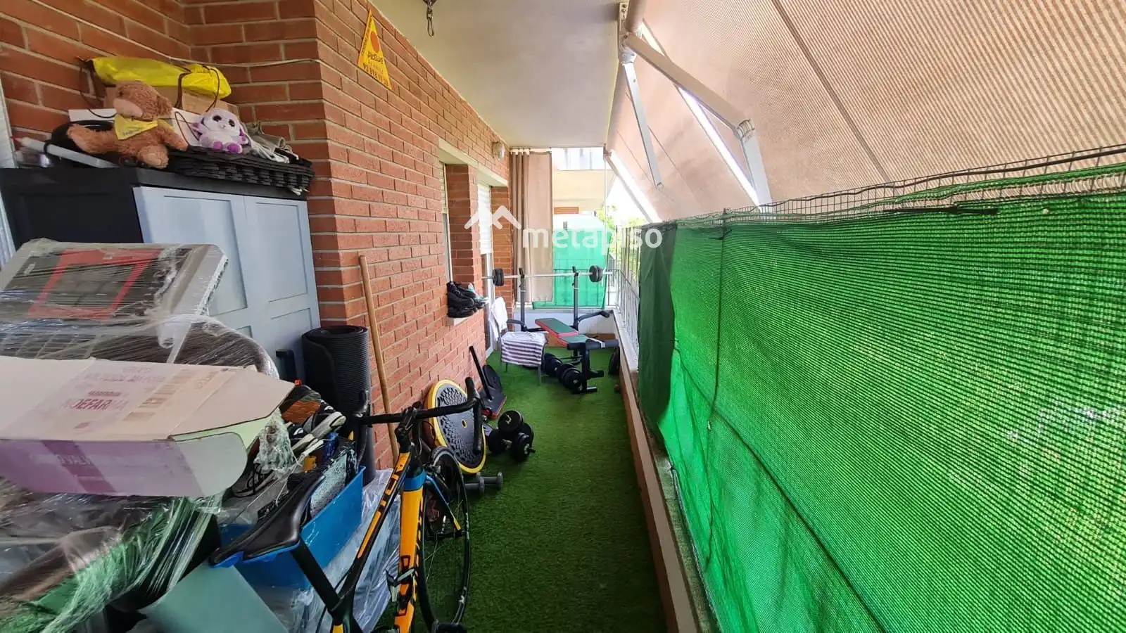 Terraza de Dúplex en venta en Vilafranca del Penedès con Calefacción, Terraza y Amueblado