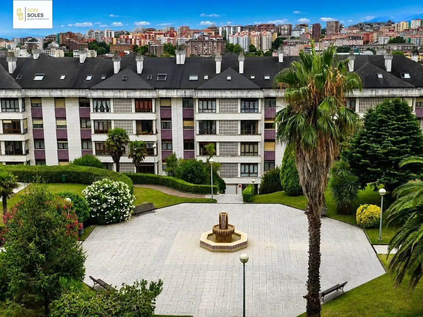 Vista exterior de Piso en venta en Santander con Calefacción, Jardín privado y Terraza
