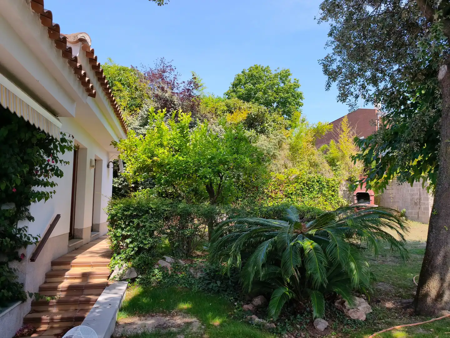 Jardí de Casa o xalet de lloguer en Girona amb Aire condicionat, Calefacció i Jardí privat