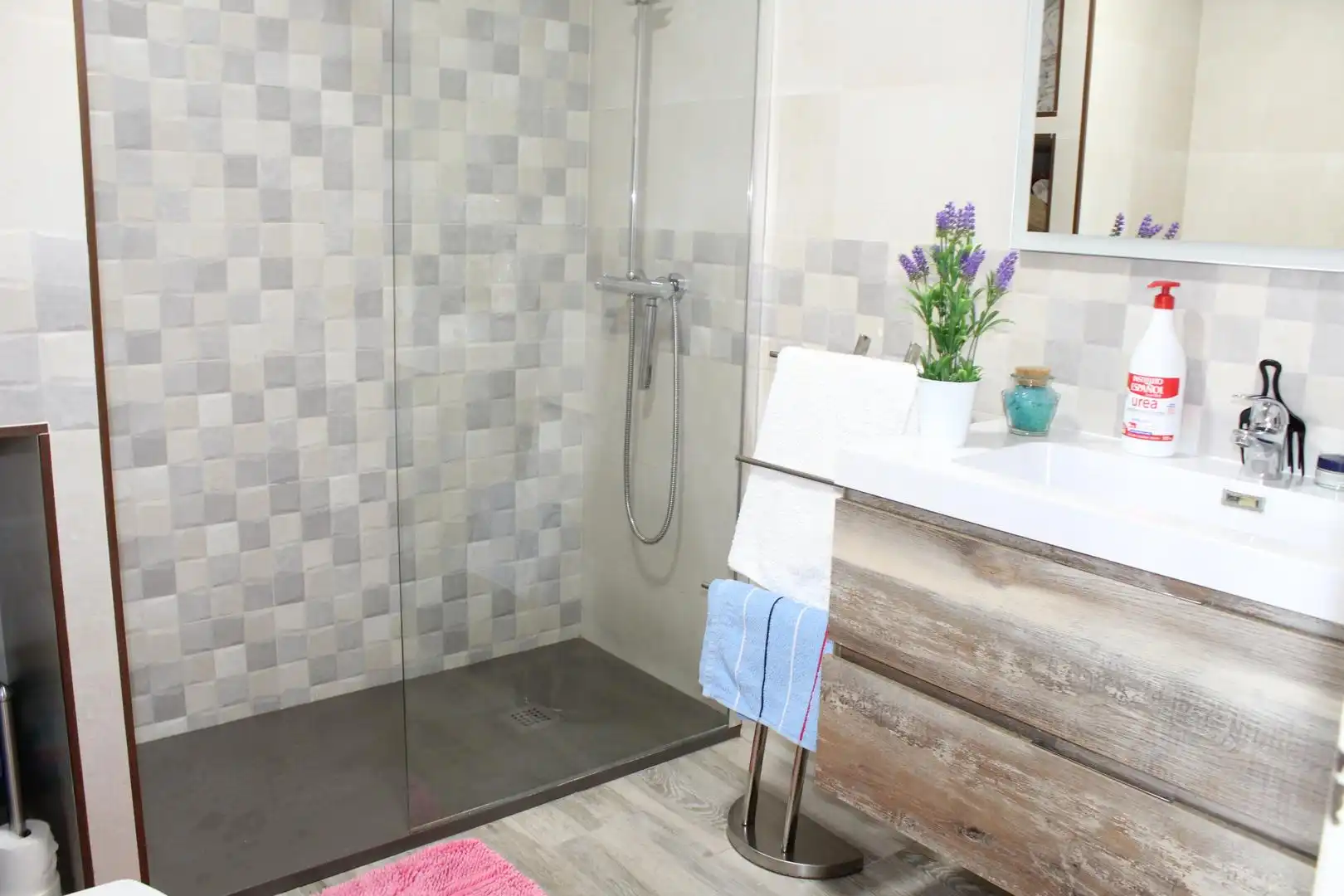 Baño de Apartamento en venta en Roquetas de Mar con Jardín privado, Trastero y Amueblado