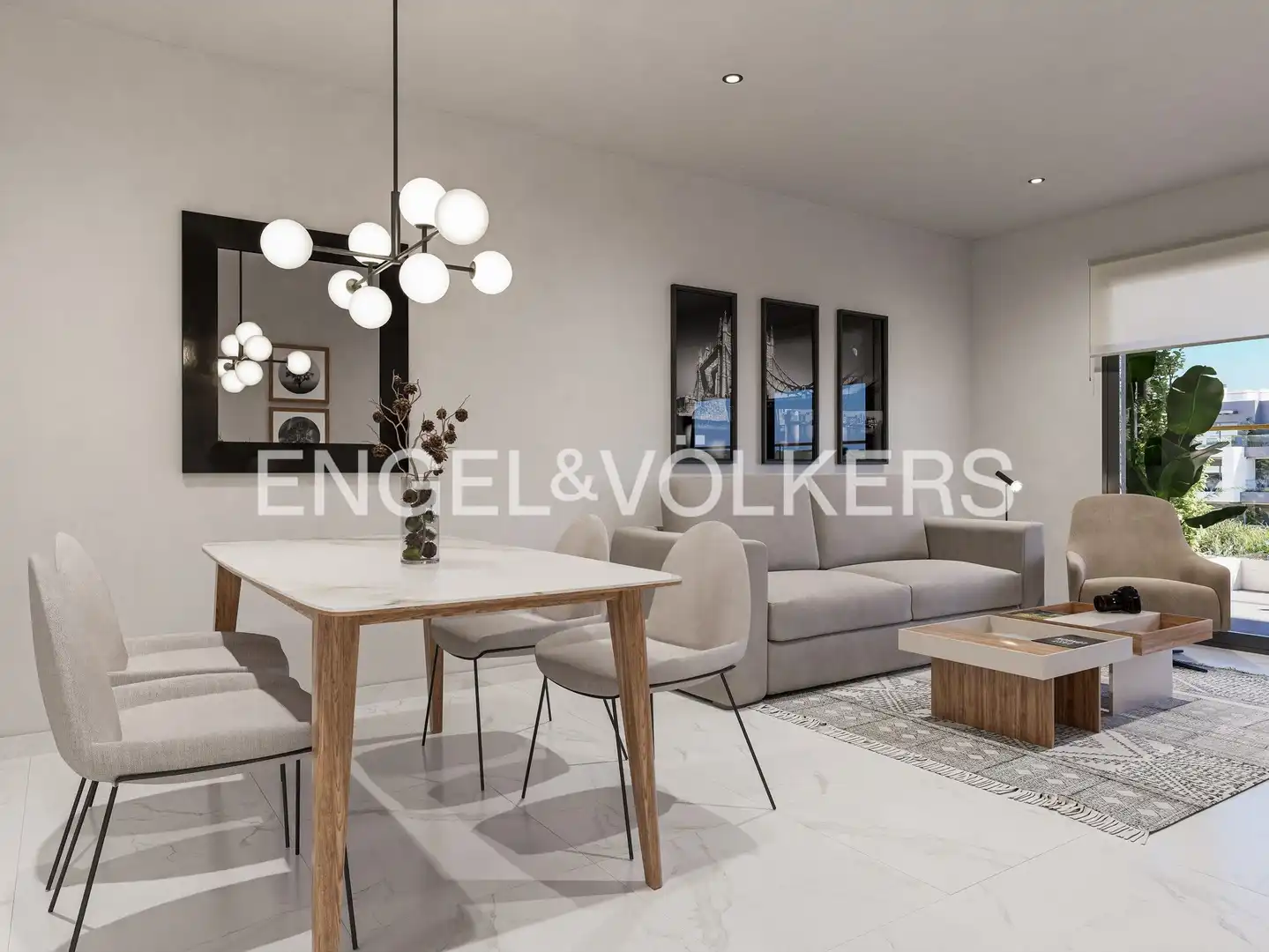 Sala de estar de Piso en venta en Torrevieja con Aire acondicionado, Calefacción y Jardín privado