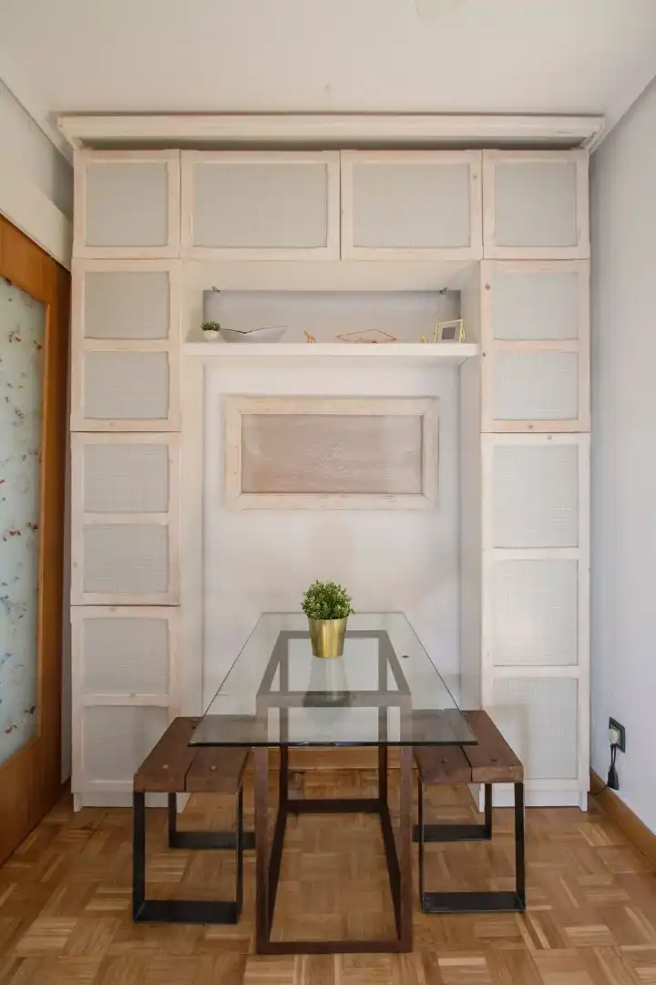Comedor de Apartamento en venta en Madrid con Calefacción, Parquet y Amueblado