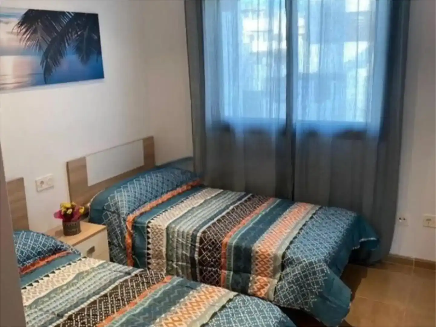 Bedroom of Flat for rent in Vera  with Air Conditioner, Swimming Pool and Balcony