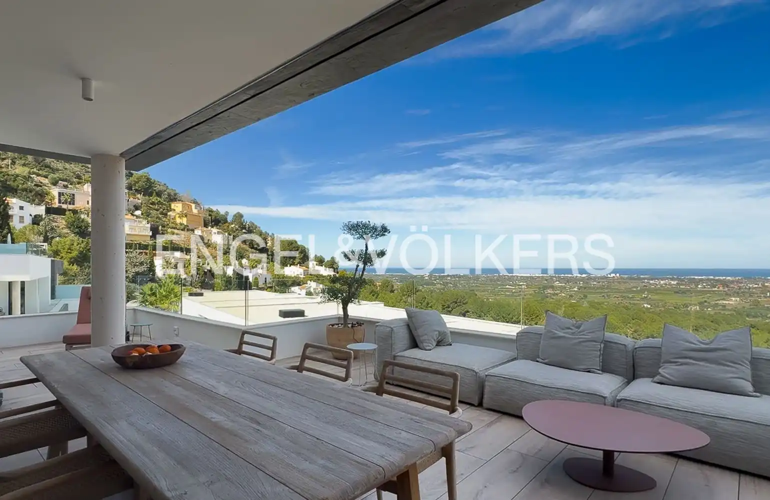 Terrace of Flat for sale in Pedreguer  with Air Conditioner, Heating and Private garden