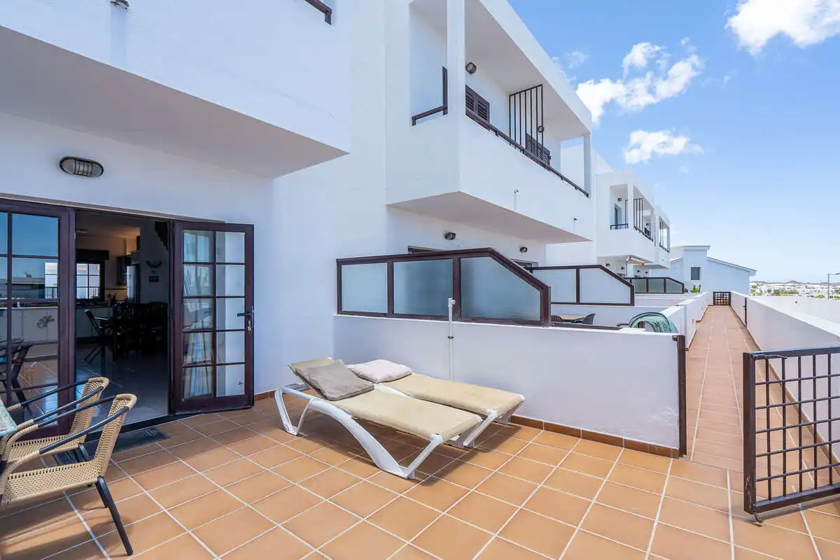 Terraza de Dúplex en venta en Teguise con Piscina comunitaria