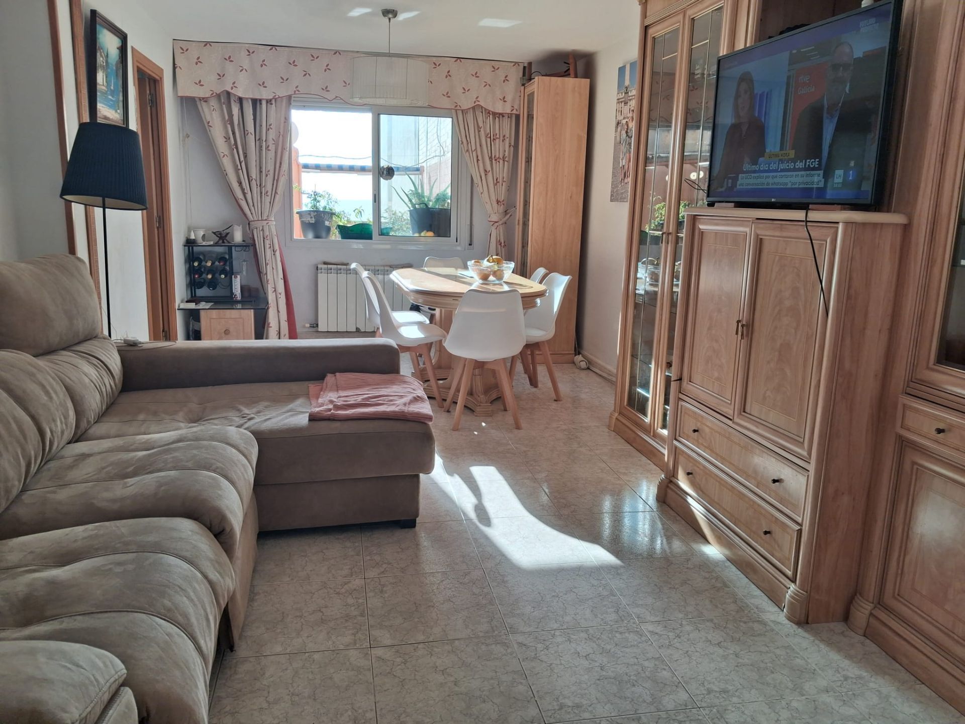 Sala de estar de Piso en venta en Lloret de Mar con Aire acondicionado, Calefacción y Amueblado