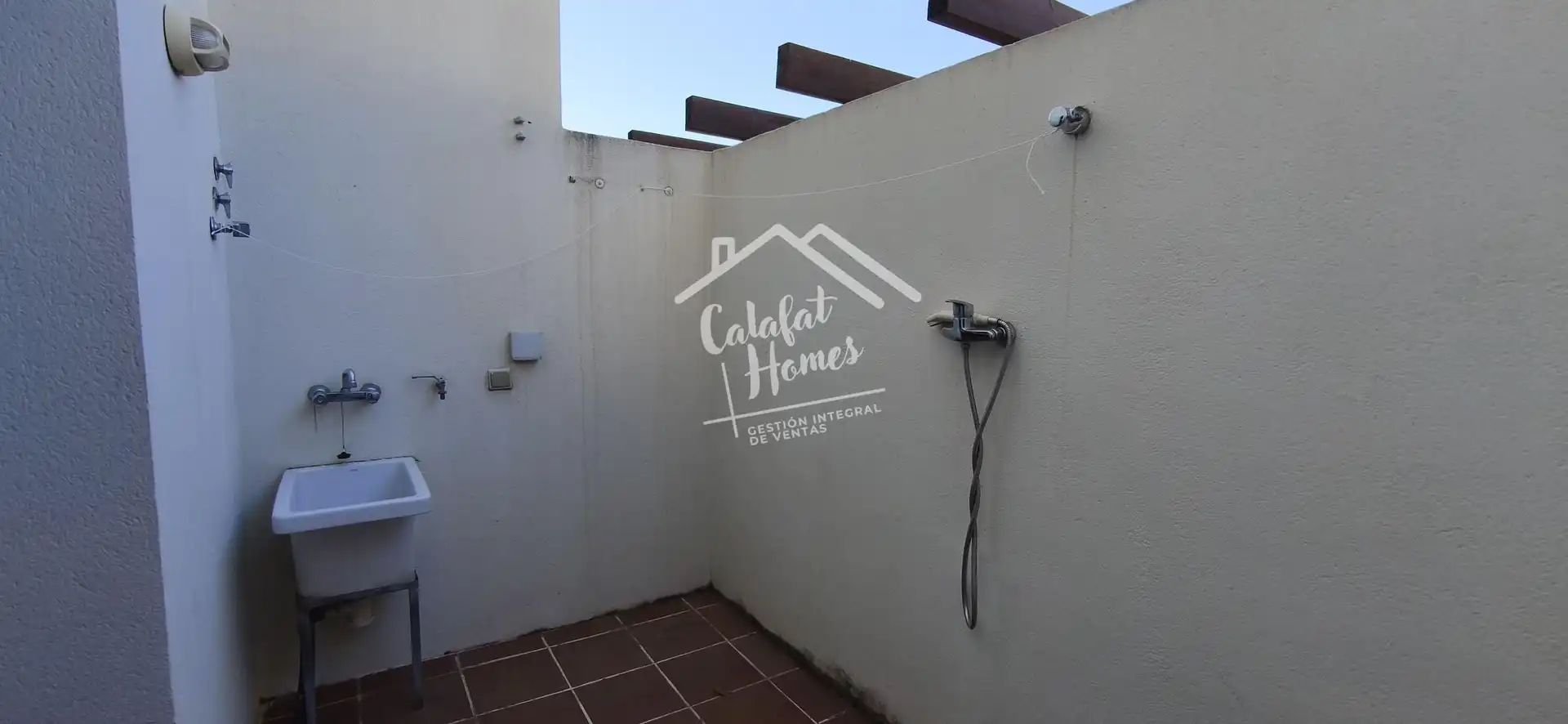Terrasse von Wohnung zum Verkauf in L'Ametlla de Mar  mit Klimaanlage, Terrasse und Waschmaschine