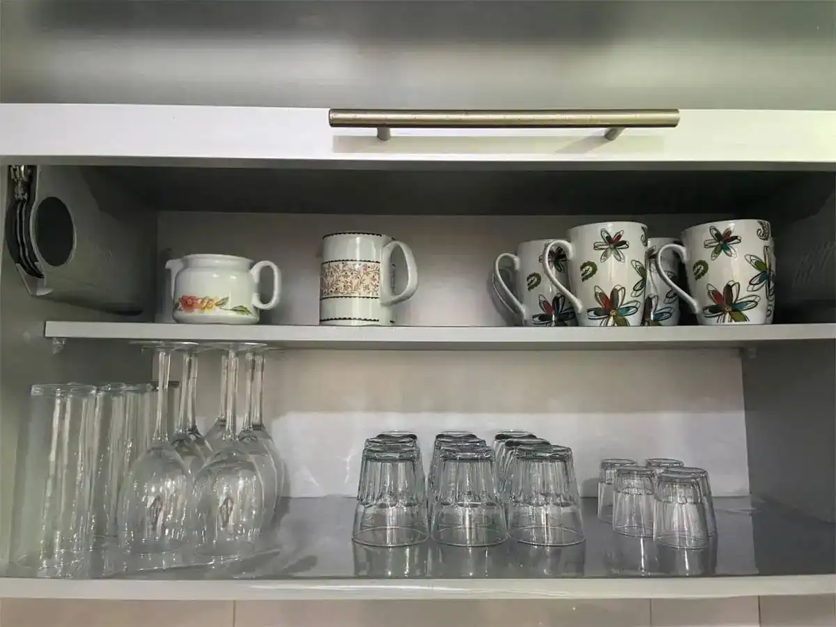 Kitchen of Flat for rent in Tarragona  with Air Conditioner, Private garden and Swimming Pool
