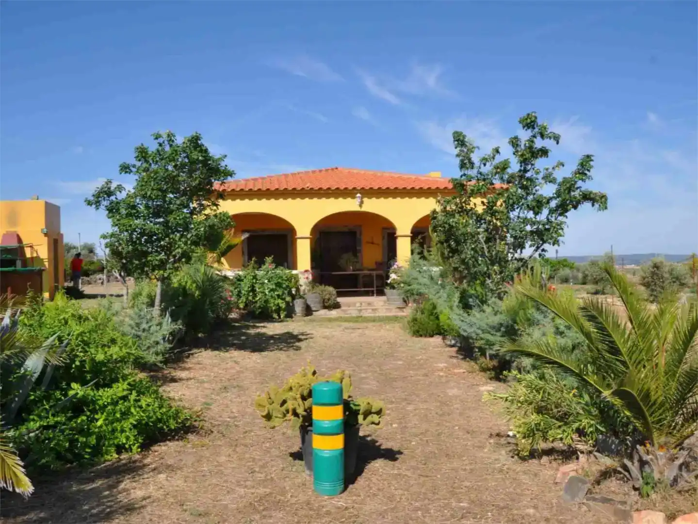Jardín de Casa o chalet en venta en Zalamea de la Serena con Aire acondicionado, Jardín privado y Amueblado