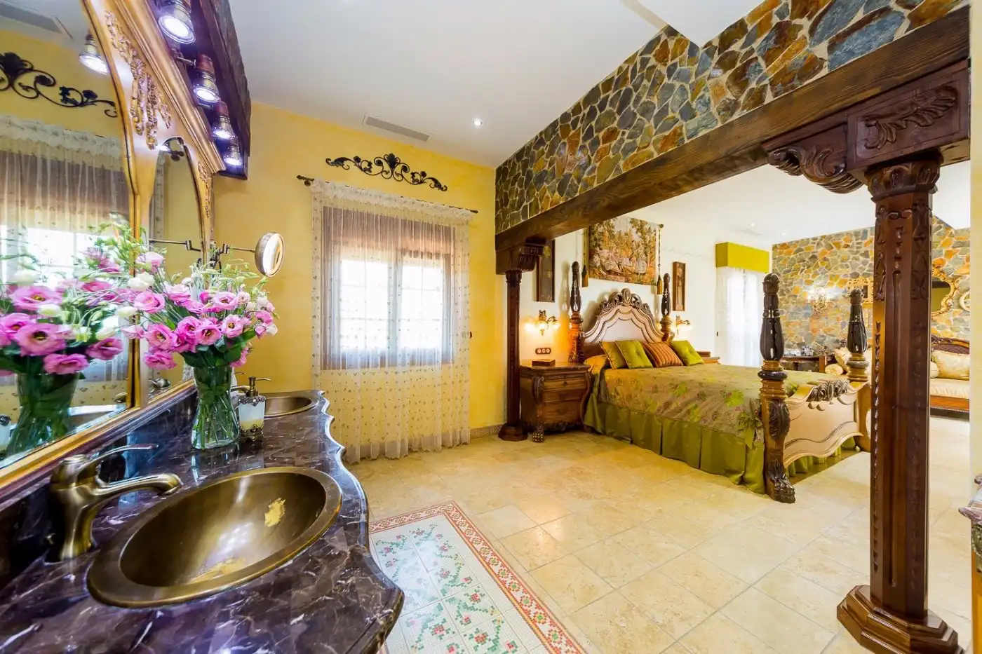 Habitación de Finca rústica en venta en Almoradí con Aire acondicionado, Calefacción y Jardín privado