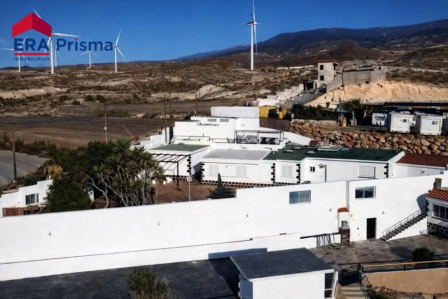 Vista exterior de Casa o chalet en venta en Fasnia con Aire acondicionado, Jardín privado y Piscina