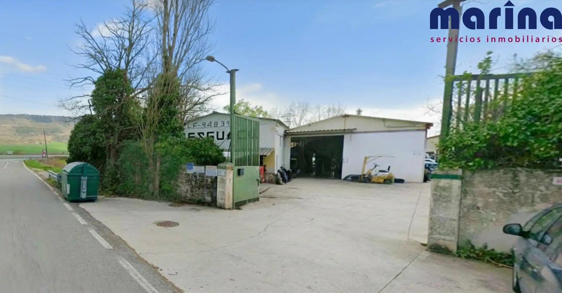 Vista exterior de Terreno industrial en venta en Valle de Elorz / Elortzibar